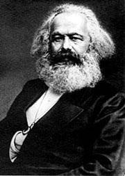 Karl Marx believed that history unfolded according to an underlying law.
