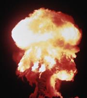 Enriched uranium can be used in power plants; or, if more highly enriched, in a bomb.