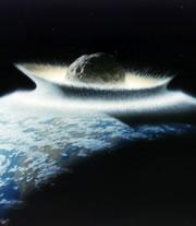 Giant asteroids usually disintegrate on impact - but not always, it seems.