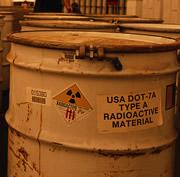 Dirty job: radioactive waste is tough to deal with.