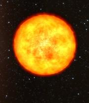 Artist's impression of a very, very old star: HE 1523-0901