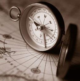 Watch closely enough, and a compass needle might occasionally jump instantaneously between directions.