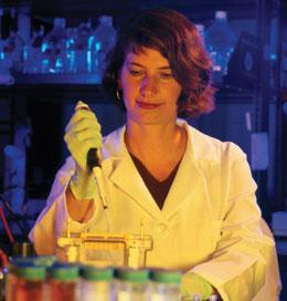 Jill Rafael-Fortney obtained bridge funding from Ohio State University to sustain her lab.