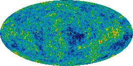 WMAP image of microwave background