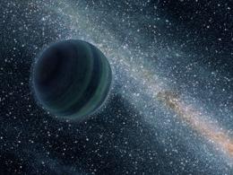 Rogue planet wandering through the galaxy - Image courtesy of NASA/JPL-Caltech/R. Hurt