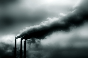 Utsläpp av växthusgasen koldioxid