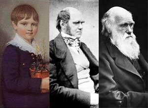 Charles Darwin Landing page