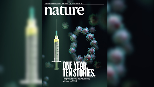 Nature's 10 magazine cover.