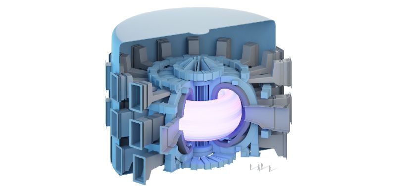 The ITER reactor.