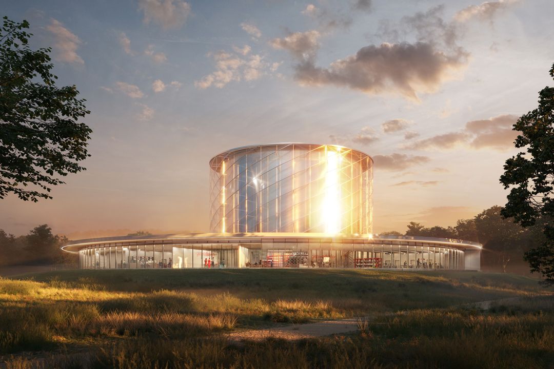 Artist's impression of General Fusion's future Fusion Demonstration Plant at UKAEA’s Culham Campus 