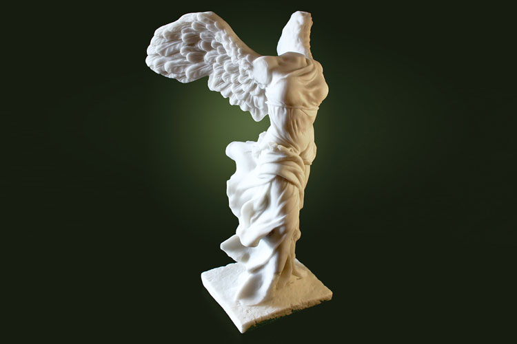 Winged Victory of Samothrace statuette
