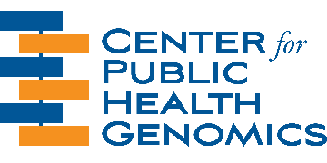 Center for Public Health Genomics at the University of Virginia logo