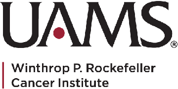 University of Arkansas for Medical Sciences Winthrop P. Rockefeller Cancer Institute  logo