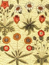  Arts and Crafts -liikkeen perustaja hylkäsi synteettiset väriaineet tekstiileissään.
