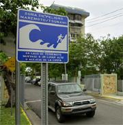 Too little? Costa Rica has tsunami signs, but the Caribbean lacks a warning system.