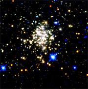he Arches star cluster is the most massive in our Galaxy.