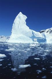 Losing ground: as ice melts, the Antarctic is shrinking.