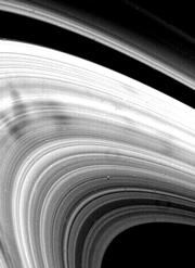 Sometimes Saturn's rings looks like they have been smudged by a giant finger — but maybe it's lightning at work.