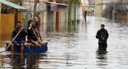The effects of severe weather — such as these floods in Albania — take a huge human and financial toll.