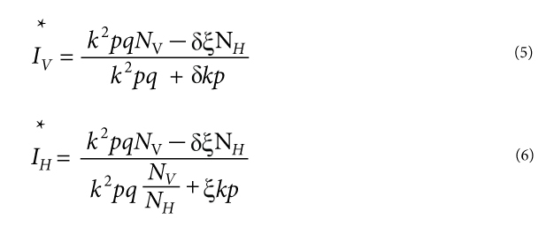 Magori Drake equations 5 and 6